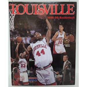 Louisville 1998-99 Basketball Book - 164 Pages Photos Stats History Denny Crum